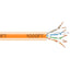 Black Box CAT6 550-MHz Solid Bulk Cable UTP CMR PVC Orange 1000FT Pull-Box