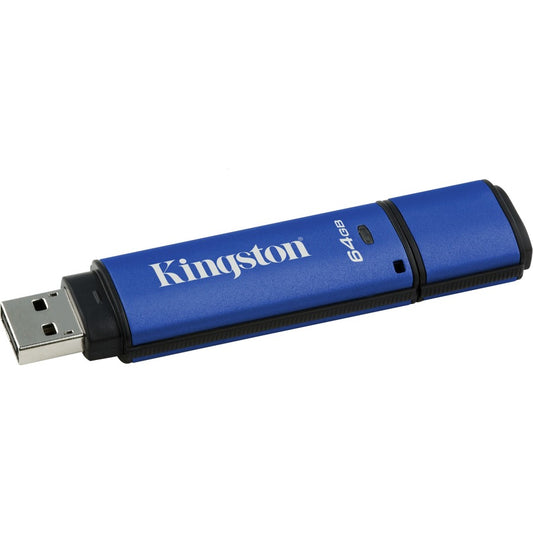 Kingston 64GB DataTraveler Vault Privacy 3.0 USB Flash Drive
