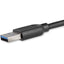 StarTech.com 2m (6ft) Slim SuperSpeed USB 3.0 (5Gbps) A to Micro B Cable - M/M