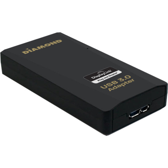 Diamond Multimedia USB 3.0 to VGA/DVI / HDMI Video Graphics Adapter up to 2048×1152 / 1920×1080 (BVU3500)