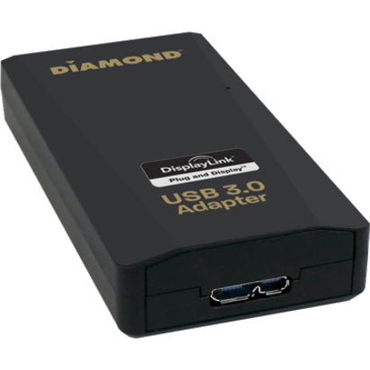 Diamond Multimedia USB 3.0 to VGA/DVI / HDMI Video Graphics Adapter up to 2048×1152 / 1920×1080 (BVU3500)