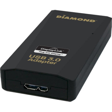 Diamond Multimedia USB 3.0 to VGA/DVI / HDMI Video Graphics Adapter up to 2048×1152 / 1920×1080 (BVU3500)