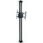 Peerless-AV Modular MOD-FCS2KIT300-B Ceiling Mount for Flat Panel Display Projector - Black Chrome