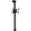 Peerless-AV Modular MOD-FW2KIT300-B Floor Mount for Flat Panel Display Projector - Black Chrome