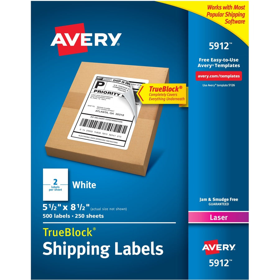 Avery&reg; TrueBlock Shipping Label