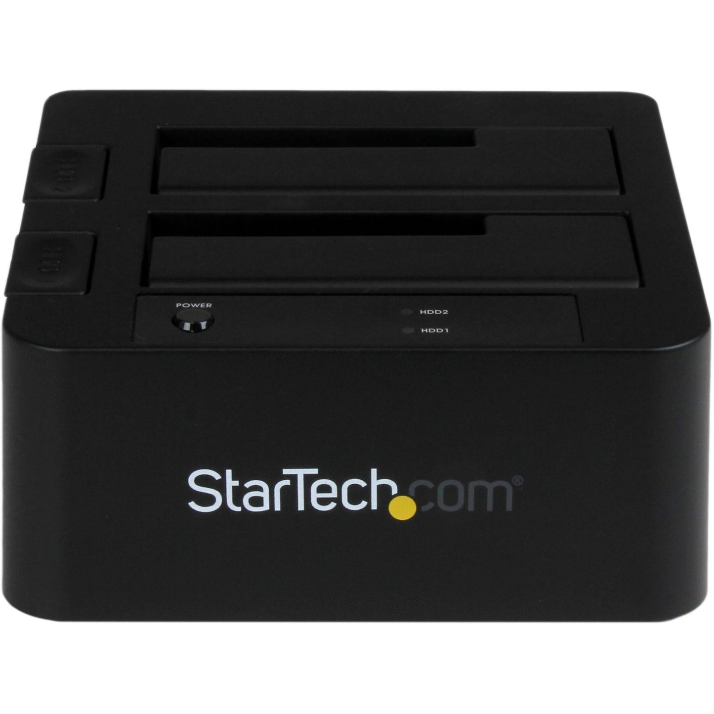 StarTech.com Dual-Bay USB 3.0 / eSATA to SATA Hard Drive Docking Station 2.5/3.5" SATA III SSD/HDD Dock Top-Loading