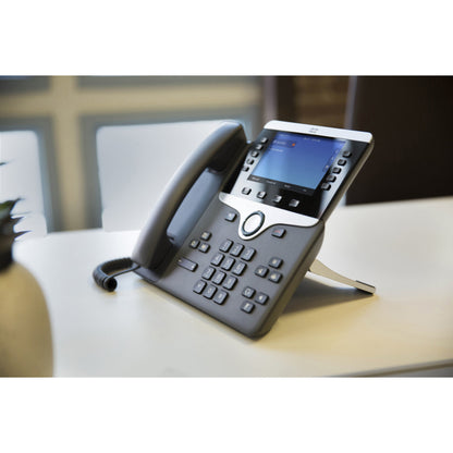 Cisco 8841 IP Phone - Corded - Corded - Wall Mountable - Charcoal