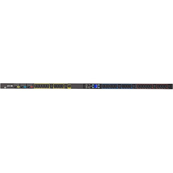 Eaton Metered Input rack PDU 0U 309-360P6W input 11.5 kW max 200-240V 48A 6 ft cord Single-phase Outlets: (30) C13 Outlet grip (6) C19 Outlet grip