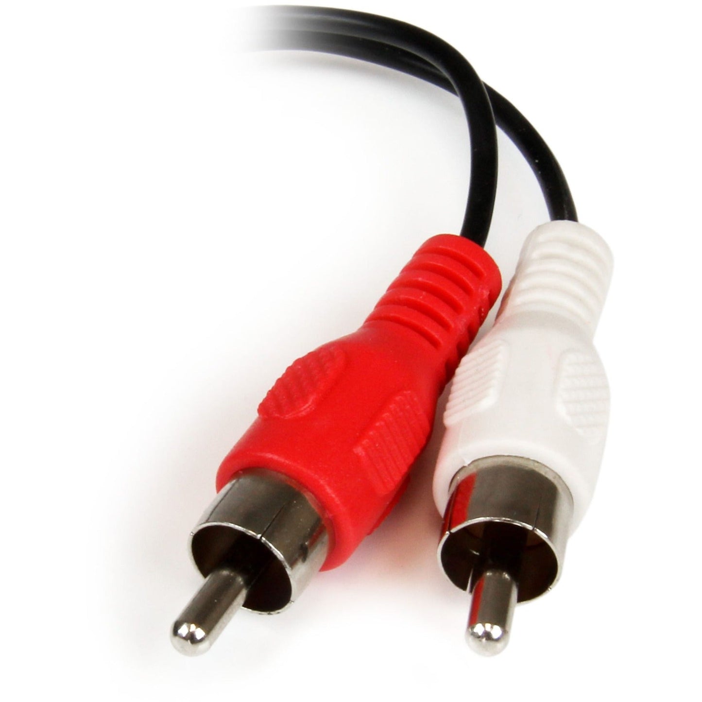 StarTech.com 6in Stereo Audio Cable - 3.5mm Female to 2x RCA Male