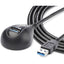 StarTech.com 5 ft Black Desktop SuperSpeed USB 3.0 (5Gbps) Extension Cable - A to A M/F