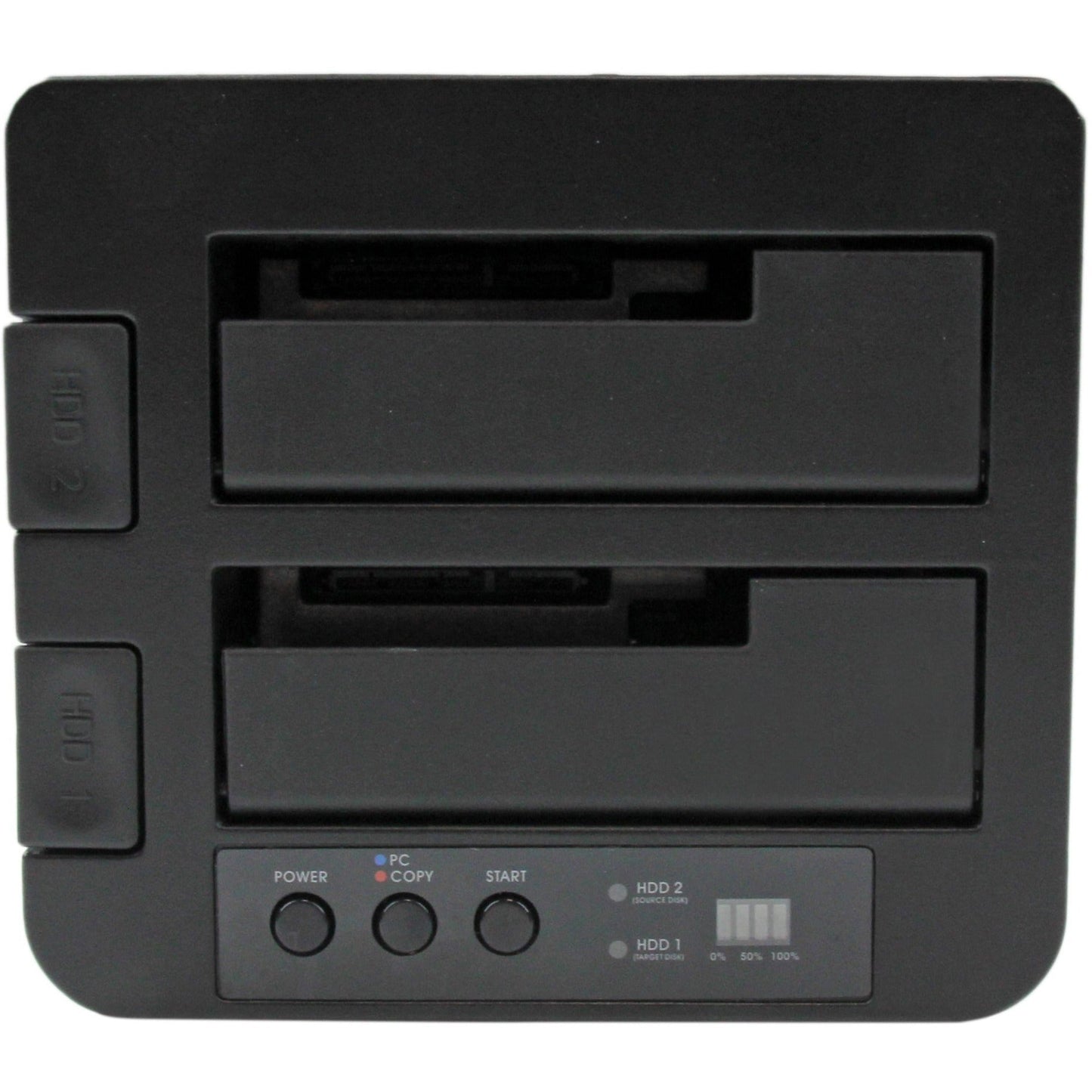 StarTech.com Dual Bay Hard Drive Duplicator Dock Standalone HDD/SSD Cloner/Copier USB 3.0 / eSATA to SATA III Hard Drive Cloner