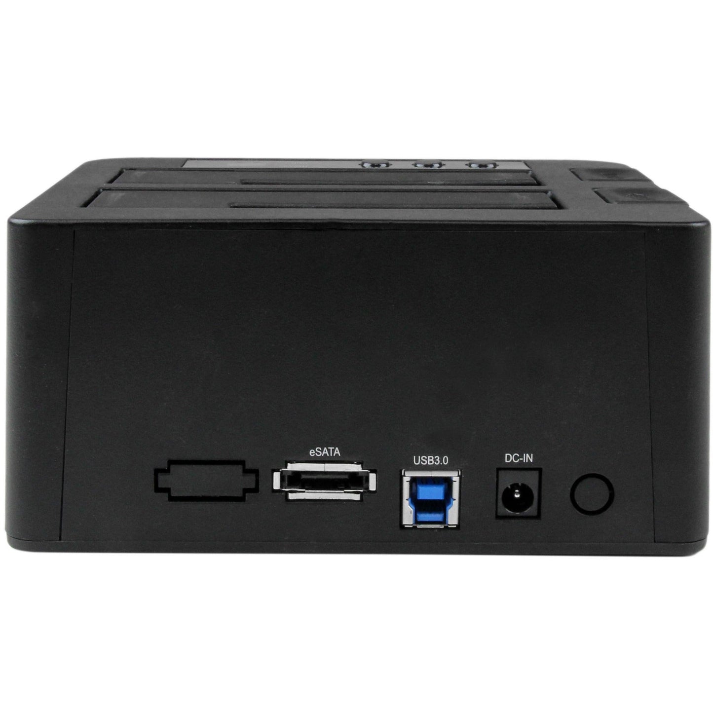 StarTech.com Dual Bay Hard Drive Duplicator Dock Standalone HDD/SSD Cloner/Copier USB 3.0 / eSATA to SATA III Hard Drive Cloner