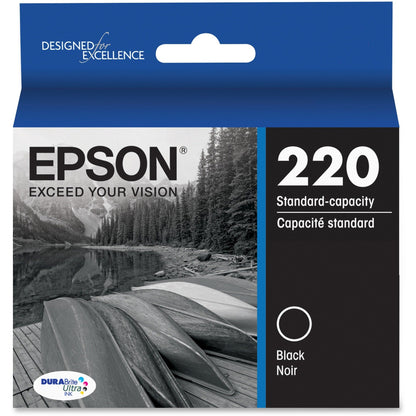 Epson DURABrite Ultra T220120 Original Standard Yield Inkjet Ink Cartridge - Black - 1 Each