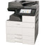 Lexmark MX MX910DE Laser Multifunction Printer-Monochrome-Copier/Fax/Scanner-45 ppm Mono Print-1200x1200 Print-Automatic Duplex Print-200000 Pages Monthly-1150 sheets Input-Color Scanner-600 Optical Scan-Monochrome Fax-Gigabit Ethernet Ethernet