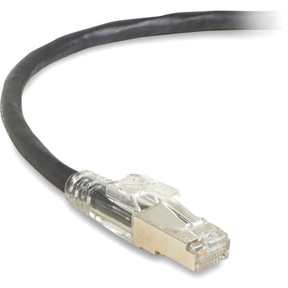 Black Box CAT6A 650-MHz Locking Snagless Patch Cable