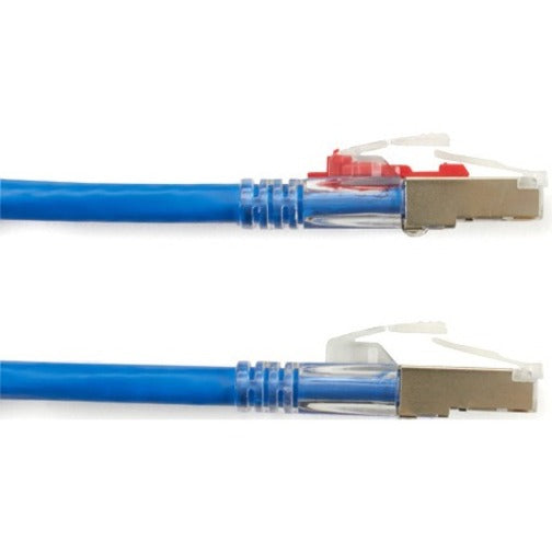 Black Box CAT6A 650-MHz Locking Snagless Patch Cable