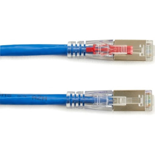 Black Box CAT6A 650-MHz Locking Snagless Patch Cable