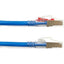 Black Box CAT6A 650-MHz Locking Snagless Patch Cable S/FTP CM PVC BL 7FT