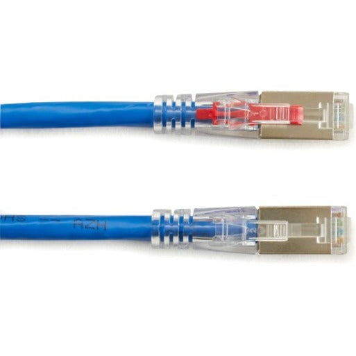 Black Box CAT6A 650-MHz Locking Snagless Patch Cable