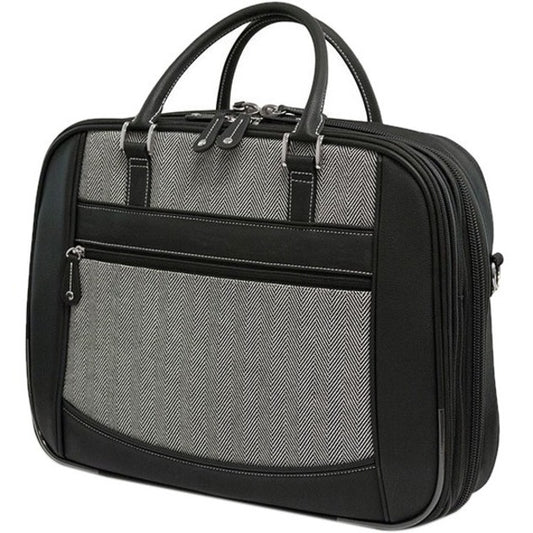 Mobile Edge ScanFast Carrying Case (Briefcase) for 16" Ultrabook - Black White