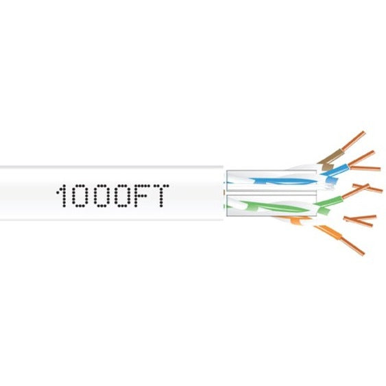 1000FT CAT6A 650MHZ SOLID BULK 