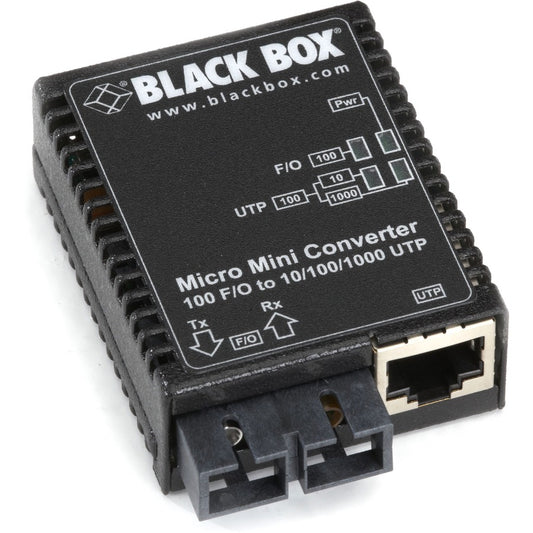 Black Box Micro Mini LMC404A Transceiver/Media Converter