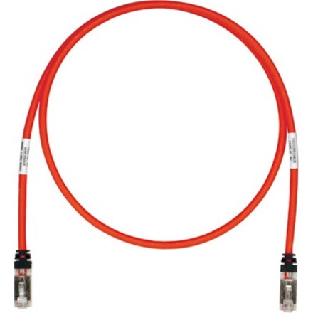 15FT CAT6A RED COPPER PATCH    