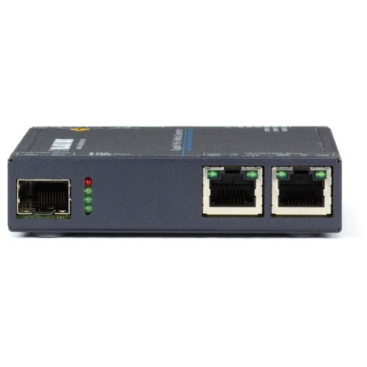 Black Box Gigabit PoE+ Media Converter - 10/100/1000BASE-T to SFP