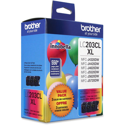 Brother Genuine Innobella LC2033PKS High Yield Ink Cartridges