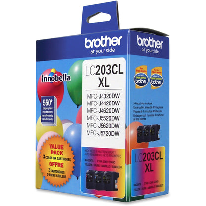 Brother Genuine Innobella LC2033PKS High Yield Ink Cartridges