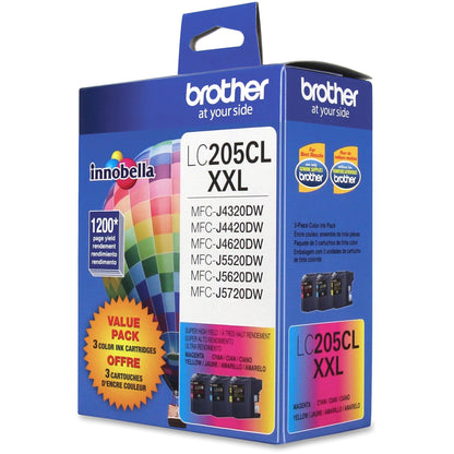 Brother Genuine Innobella LC2053PKS Super High Yield Ink Cartridges