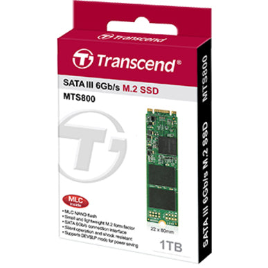 Transcend MTS800 512 GB Solid State Drive - M.2 Internal - SATA (SATA/600)