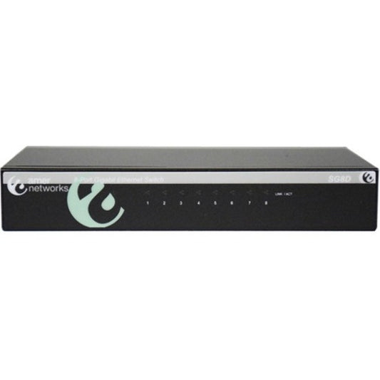 Amer 8 Port 10/100/1000Mbps Gigabit Ethernet Desktop Switch