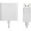 Unirise DisplayPort Male to DVI-I Dual Link (24+5) Female Adapter