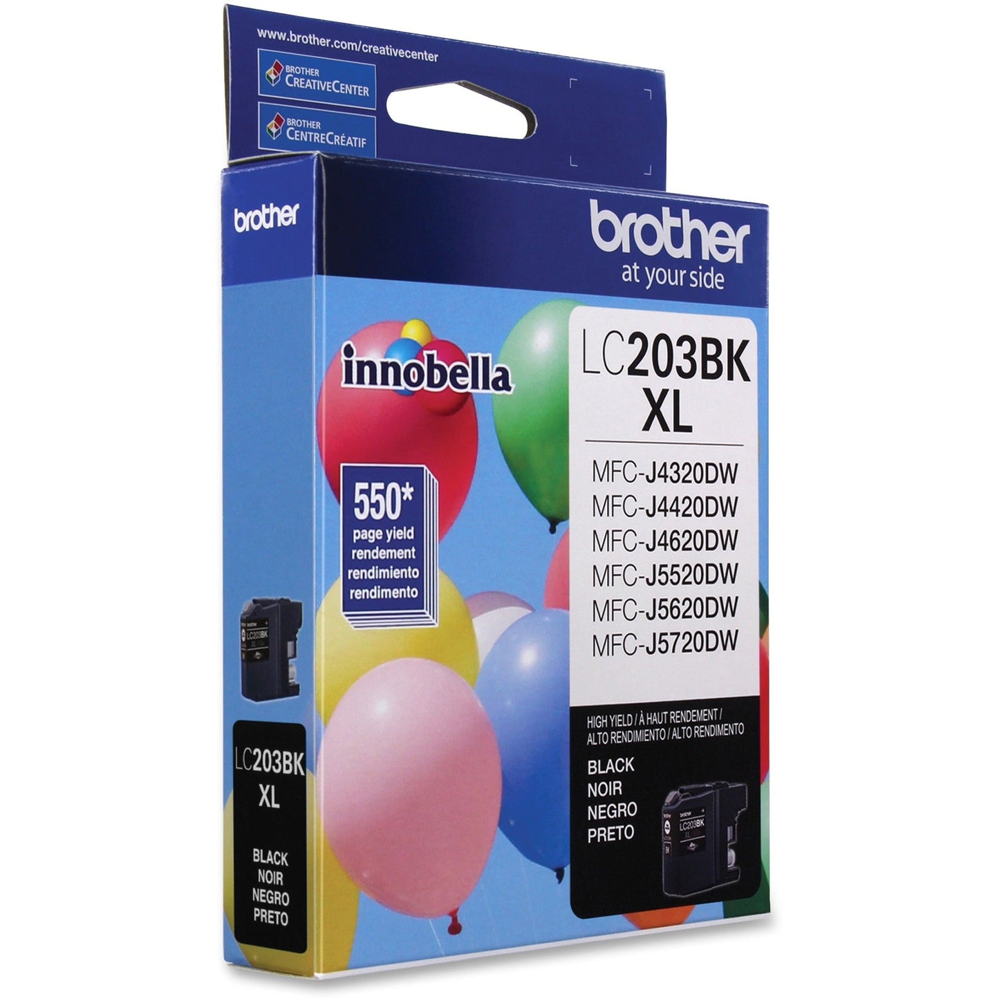 Brother Genuine Innobella LC203BK High Yield Black Ink Cartridge