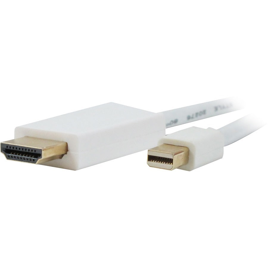 Comprehensive Mini DisplayPort Male to HDMI Male Cable 6ft
