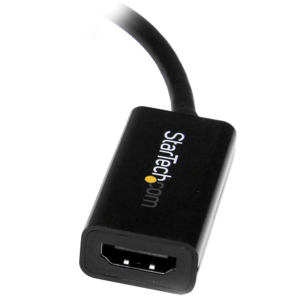 StarTech.com Mini DisplayPort to HDMI Adapter Active Mini DP to HDMI Video Converter for Monitor/Display 4K 30Hz mDP to HDMI Adapter