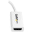 StarTech.com Mini DisplayPort to HDMI Adapter Active Mini DP to HDMI Video Converter for Monitor/Display 4K 30Hz mDP to HDMI Adapter White