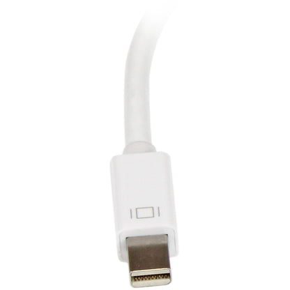 StarTech.com Mini DisplayPort to HDMI Adapter Active Mini DP to HDMI Video Converter for Monitor/Display 4K 30Hz mDP to HDMI Adapter White