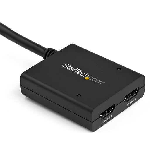 StarTech.com HDMI Splitter 1 In 2 Out &acirc;&euro;" 4k 30Hz &acirc;&euro;" 2 Port &acirc;&euro;" Supports 3D video &acirc;&euro;" Powered HDMI Splitter &acirc;&euro;" HDMI Audio Splitter