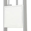 Chief Large In-Wall Storage Box with White Flange and Cover - For LCD Displays - Black