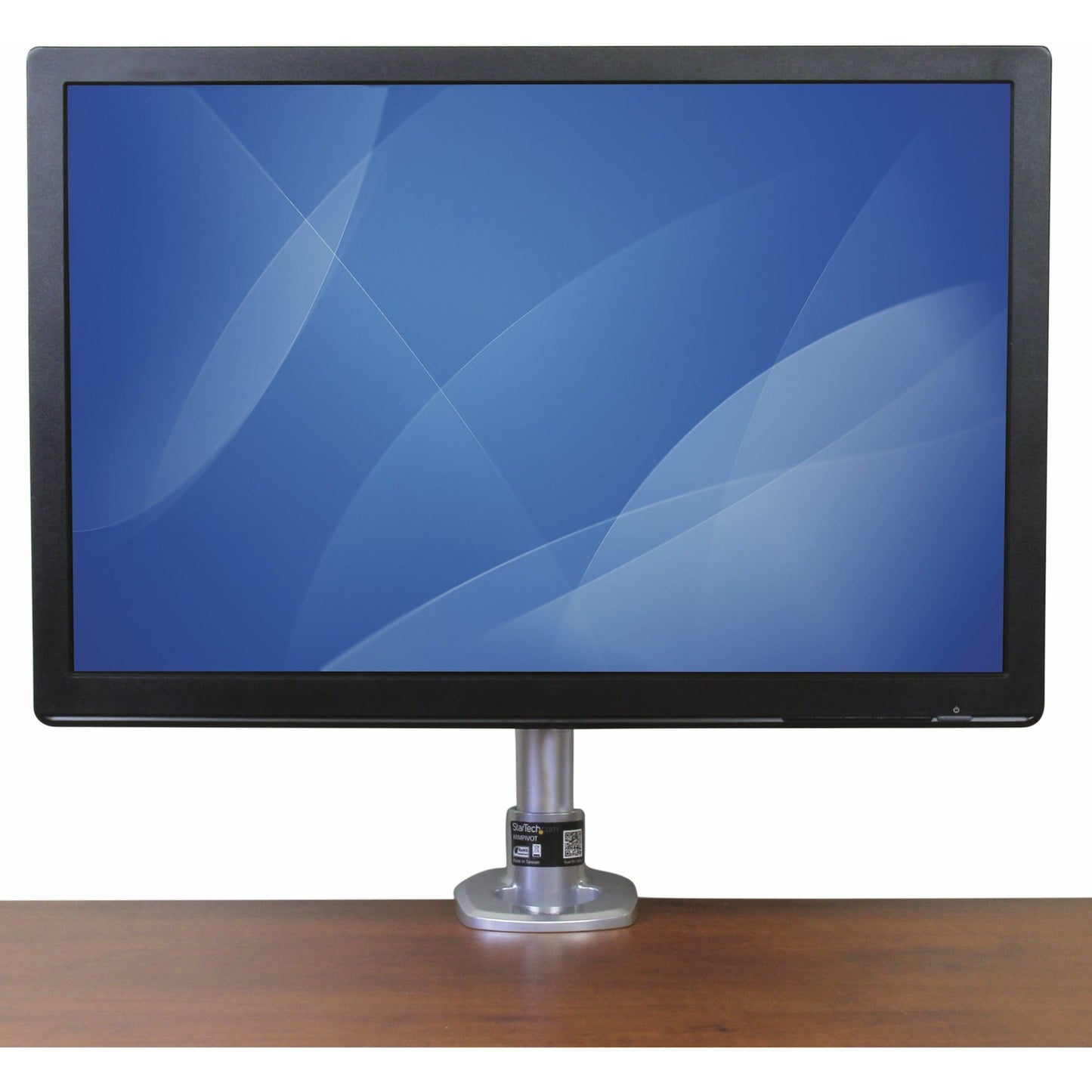 StarTech.com Single Monitor Desk Mount Height Adjustable Monitor Mount Up to 34" (30.9lb/14kg) VESA Mount Monitors Desk/Grommet Mount