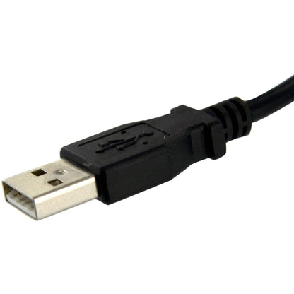 StarTech.com 2 ft Panel Mount USB Cable A to A - F/M