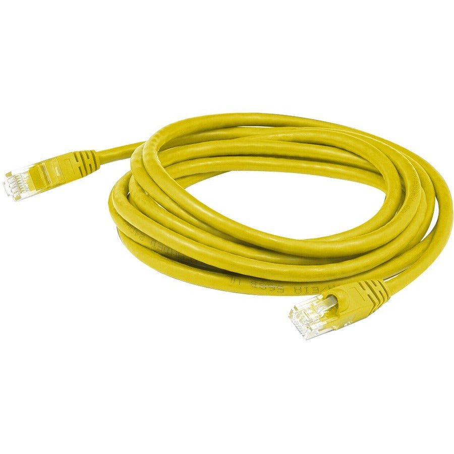 AddOn 4ft RJ-45 (Male) to RJ-45 (Male) Straight Yellow Cat6 UTP Copper TAA Compliant Patch Cable