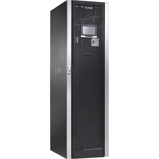 Eaton 93PM Series UPS Double-conversion Tower Floor Free standing model Black Nema 1 40000 40000 Up to 97% Up to 99% 480 VAC 480 VAC IEC 61000-4-5 Yes 1 Fixed connection 480 VAC +10% / -15% 50/60 Hz ? 0.99 Sine Wave 48