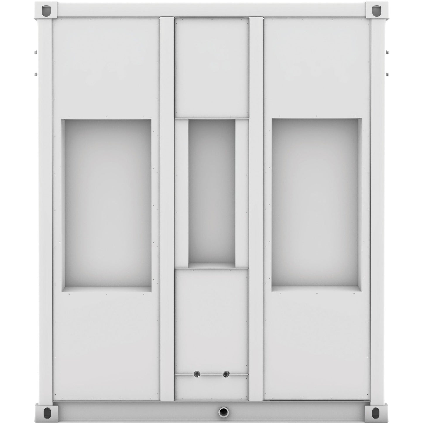 Schneider Electric EcoBreeze Frame 40' (12m) 480/3/60 VAC 8 Modules Installed