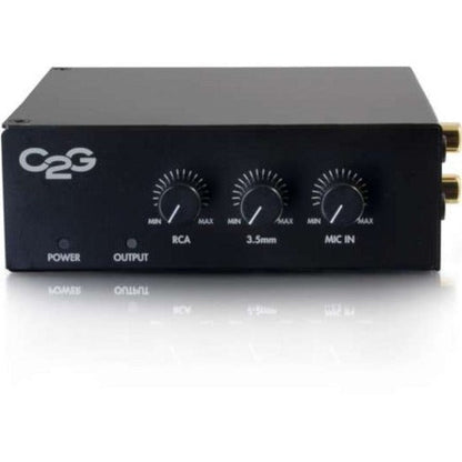 C2G 50W Audio Amplifier - Plenum Rated - 8 Ohm