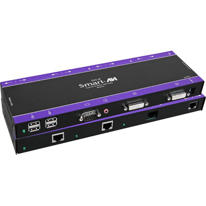 SmartAVI 2 DVI-D USB Audio and RS-232 over CAT6 STP Extender