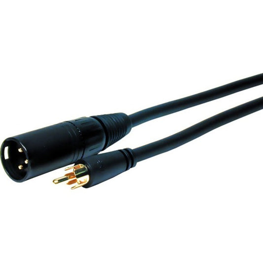 6FT XLR TO RCA MALE CABL       