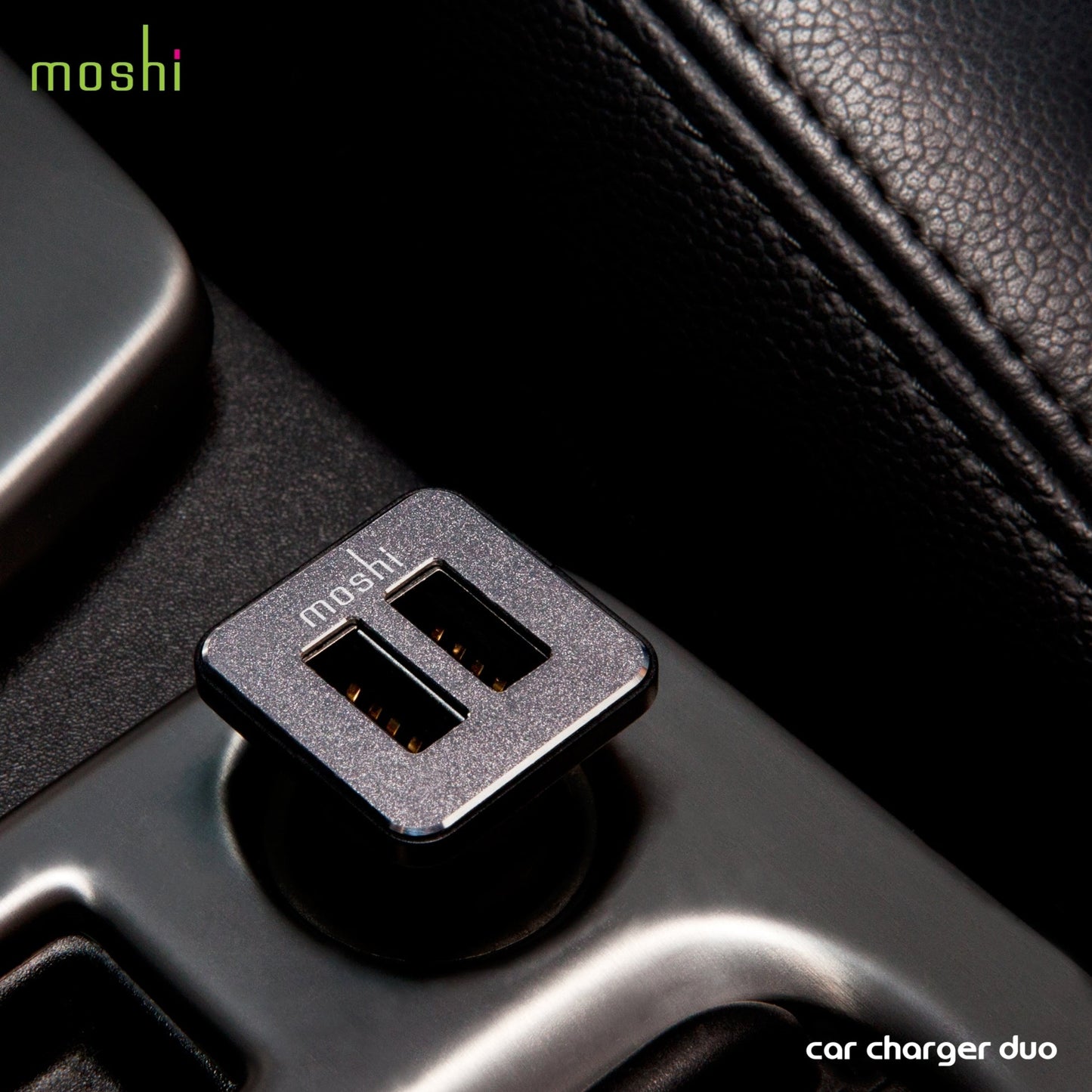 Moshi Car Charger Duo Black